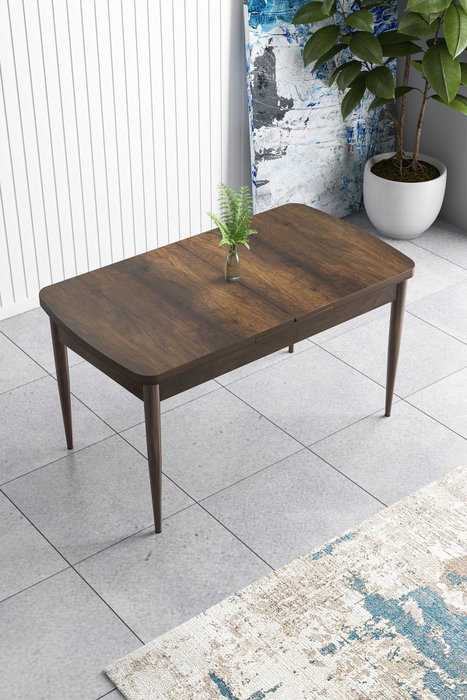 Hanah Home Mesa de Comedor Barroca y Marrón Hanah Home Mesa de Comedor Barroca y Marrón